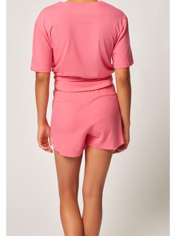 Skiny Pyjama-Hose in Pink