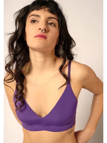 Skiny Biustonosz w kolorze fioletowym