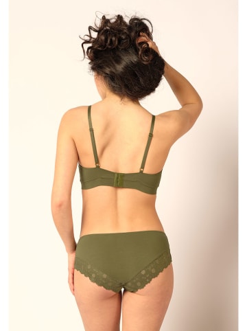 Skiny Biustonosz w kolorze khaki