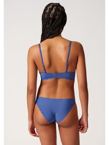 Skiny Beugelloze beha blauw