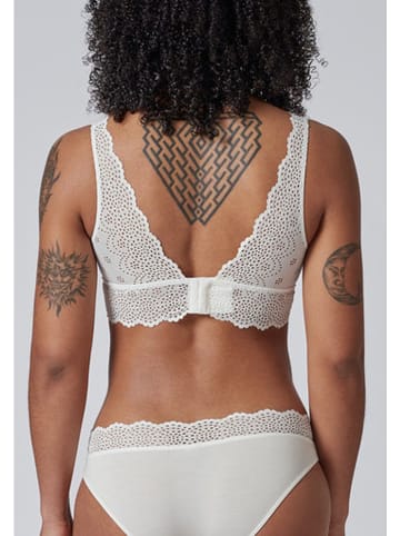 Skiny Biustonosz w kolorze kremowym