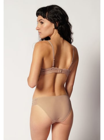 Skiny Biustonosz w kolorze beżowym