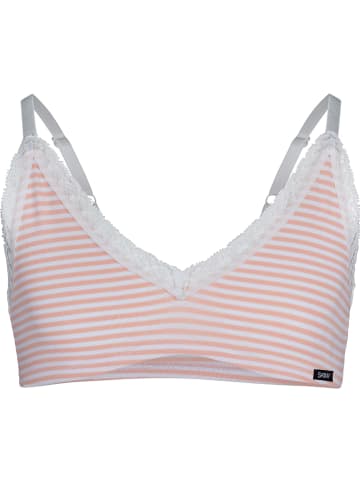 Skiny 2-delige set: bustiers lichtroze/crème