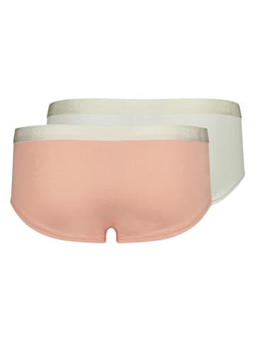 Skiny 2er-Set: Pantys in Rosa/ Creme