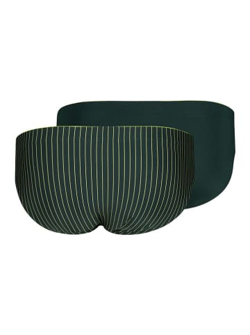 Skiny 2-delige set: slips donkergroen