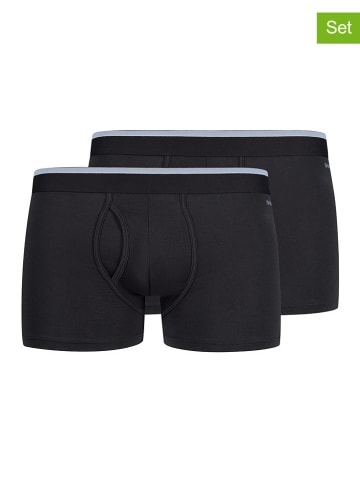 Skiny 2er-Set: Boxershorts in Schwarz