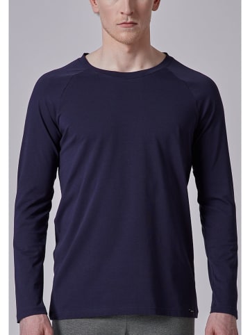 Skiny Longsleeve donkerblauw