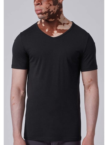 Skiny 2-delige set: shirt zwart