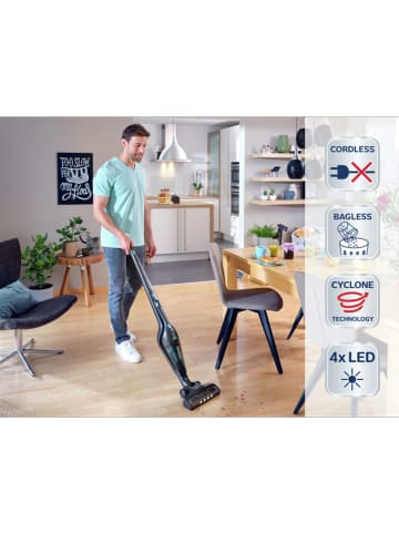 Leifheit Odkurzacz 2w1 "RotaroPowerVac" w kolorze czarnym