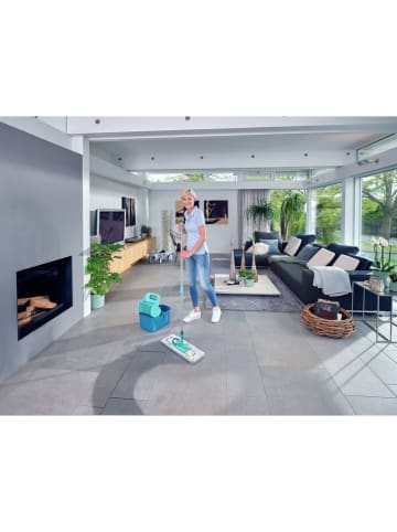 Leifheit 2-delige set: uitwringzeef "Profi Compact" turquoise