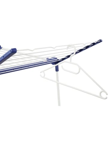 Leifheit Wasdroogrek "Pegasus 200 Solid Comfort" donkerblauw/wit - (B)167 cm