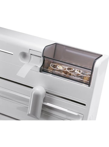 Leifheit Wandrollenhalter "Parat Plus" in Weiß - (B)38 x (H)30 x (T)6,5 cm