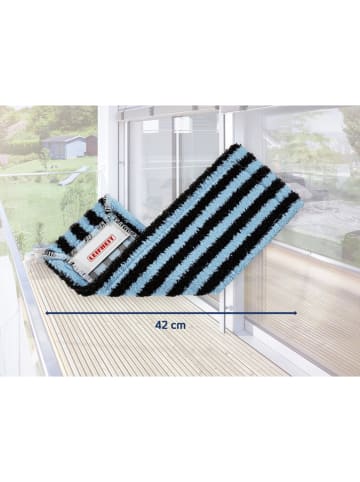 Leifheit Nakładki (2 szt.) w kolorze czarno-błękitnym do mopa