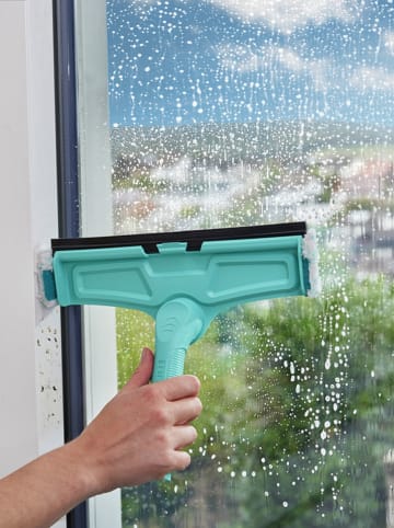 Leifheit Ściągaczka "W&F Cleaner L" w kolorze turkusowym do szyb