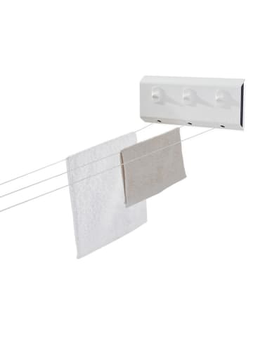 Leifheit Wandtrockner "Rollfix 150 Triple Longline" in Weiß - (L)34 cm