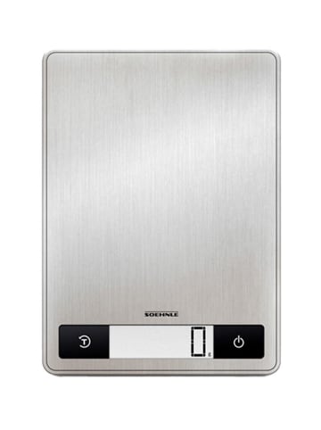Soehnle Küchenwaage "KWD Page Profi 200" in Silber - (L)27,5 x (B)22 cm