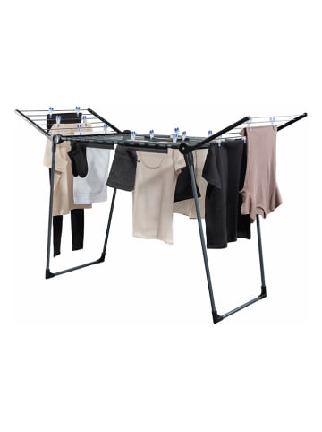 Leifheit Wasdroogrek "Pegasus 180" antraciet - (B)157 x (H)66 x (D)87 cm