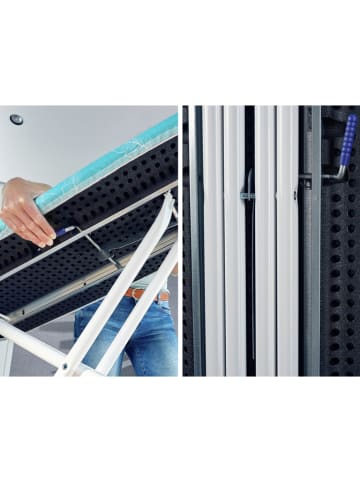 Leifheit Strijkplank "Air Board M Compact Plus" turquoise/wit