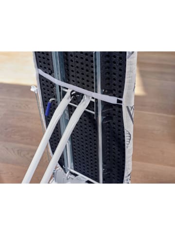 Leifheit Strijkplankhoes "Perfect Steam L/Universal" wit/zwart