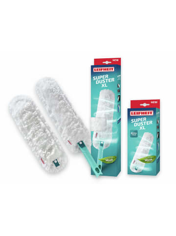 Leifheit Miotełka "Superduster XL" w kolorze turkusowo-białym do kurzu