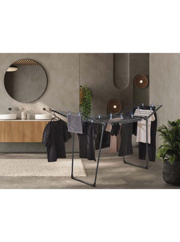 Leifheit Wäscheständer "Pegasus 200" in Schwarz - (B)167 x (H)107 cm