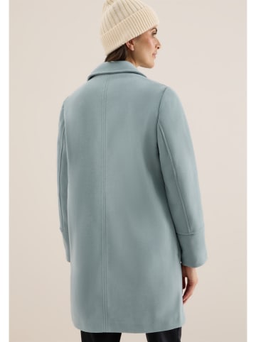 Cecil Płaszcz przejściowy w kolorze błękitnym