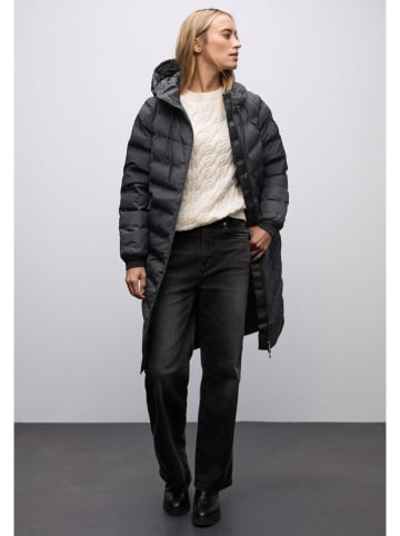 Street One Płaszcz pikowany w kolorze granatowym