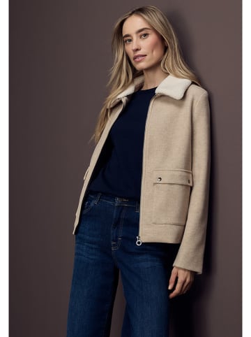 Street One Kurtka koszulowa w kolorze beżowym