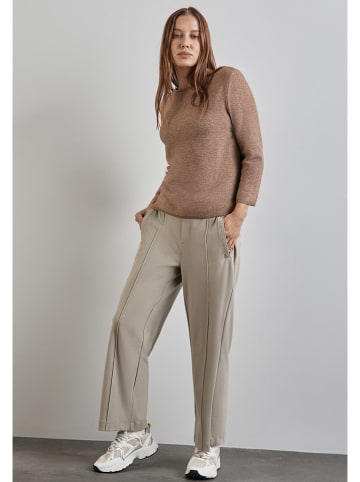 Street One Pullover in Hellbraun