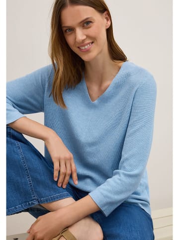 Cecil Sweter w kolorze błękitnym