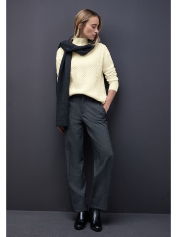 Street One Pullover in Creme