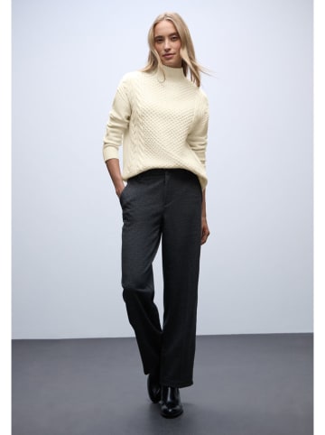 Street One Pullover in Creme