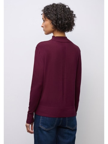Street One Rollkragenpullover in Bordeaux