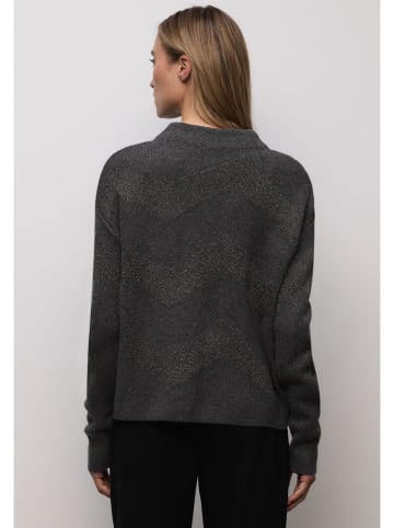 Street One Sweter w kolorze antracytowym