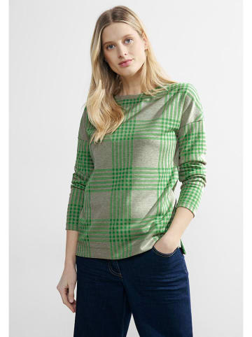 Cecil Longsleeve grijs/groen