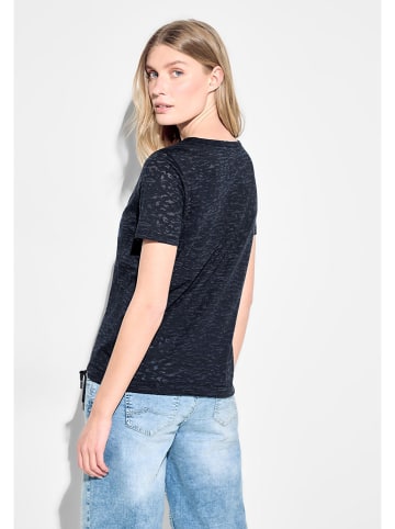 Cecil Koszulka w kolorze granatowym