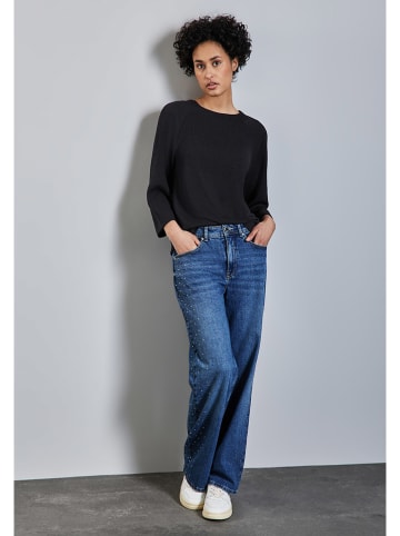 Street One Sweatshirt in Schwarz