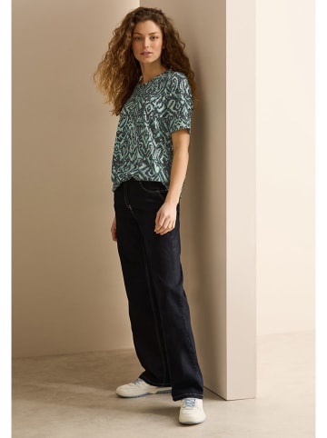 Cecil Bluse in Grün/ Blau