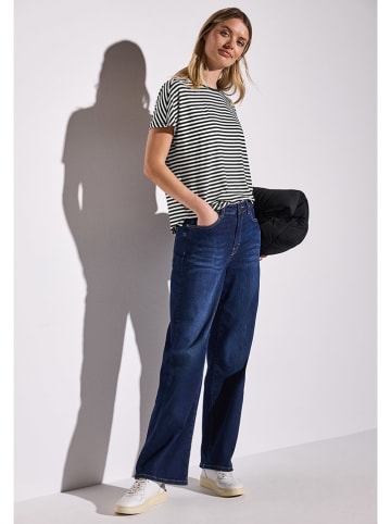 Street One Shirt wit/zwart