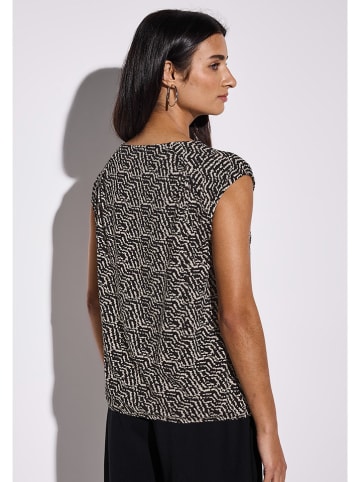 Street One Shirt zwart/beige