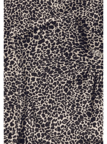 Street One Blusentop in Creme/ Schwarz