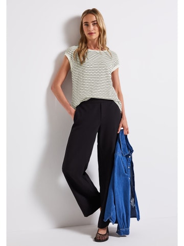 Street One Shirt wit/zwart