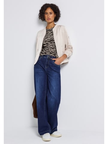 Cecil Shirt in Schwarz/ Creme