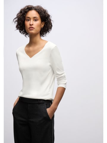 Street One Longsleeve in Weiß