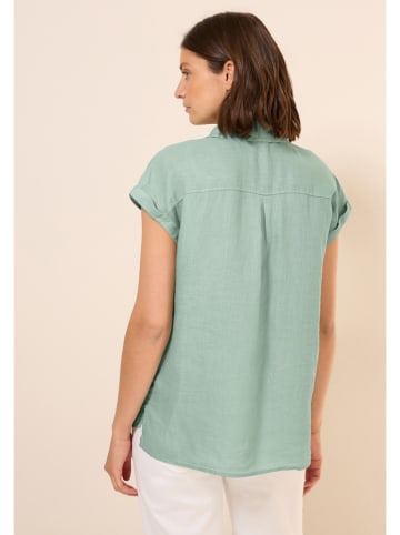 Cecil Linnen blouse lichtgroen