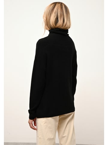 Just Cashmere Kaschmir-Rollkragenpullover "Blantyre" in Schwarz