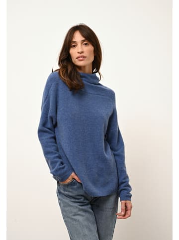 Just Cashmere Kaschmir-Rollkragenpullover "Blantyre" in Blau