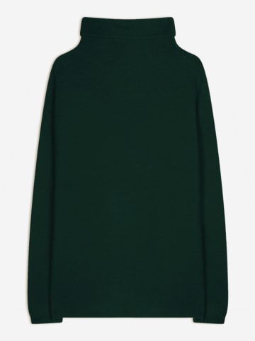 Just Cashmere Kaschmir-Rollkragenpullover "Blantyre" in Dunkelgrün