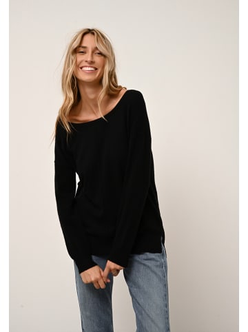 Just Cashmere Kaszmirowy sweter "Abigail" w kolorze czarnym