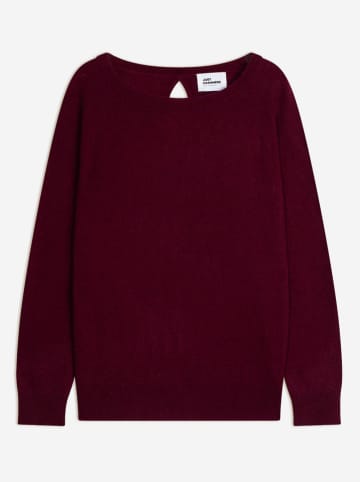 Just Cashmere Kaschmir-Pullover "Abigail" in Bordeaux